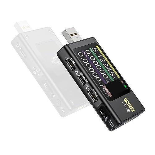 Voltmeter, FNB58 FNB48 USB Tester Voltmeter Amperemeter Schnelle Ladung Erkennung Trigger Spannung Detektor Batterie Kapazität Messwerkzeug(FNB58 NO Bluetooth) von SHEHUALI