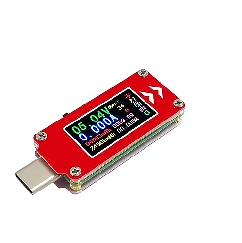 Voltmeter, TC64 Farbe USB Voltmeter Amperemeter LCD Display Spannung Meter Strom Meter Multimeter Batterie PD Ladegerät USB Tester Voltmeter, TC64 Farbe USB Voltmeter Amperemeter LCD Display Spannung Meter Strom Meter Multimeter Batterie PD Ladegerät USB Tester von SHEHUALI