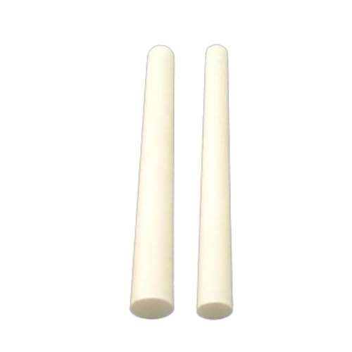 2 Stücke Antistatische Alumina-Keramikstangen mit hoher Zähigkeit - Durchm. 7-14 mm 99% Al₂O₃ Mirror Rod 14x100mm von SHELIZI