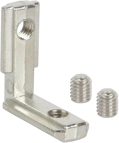 2020 Aluminium Winkelbefestigung - Rechtwinkel L-förmig/Dreieck/Quadrat für Extrusionsprofil 2020 L Type 20Pcs von SHELIZI