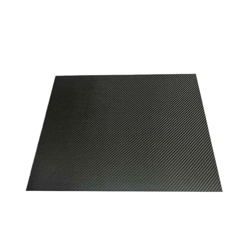 245x395mm Kohlefaserplatte 3K - Hohe Festigkeit, Glänzender Twillgewebe (1 Stück) für Prototyping/RC-Modelle 3.0mm von SHELIZI