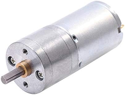 DC Gear Motor JGA25-370 6V/12V/24V - Getriebemotor mit Drehmoment (12-1360 RPM) für elektronische Komponenten​ 6V 60 RPM von SHELIZI