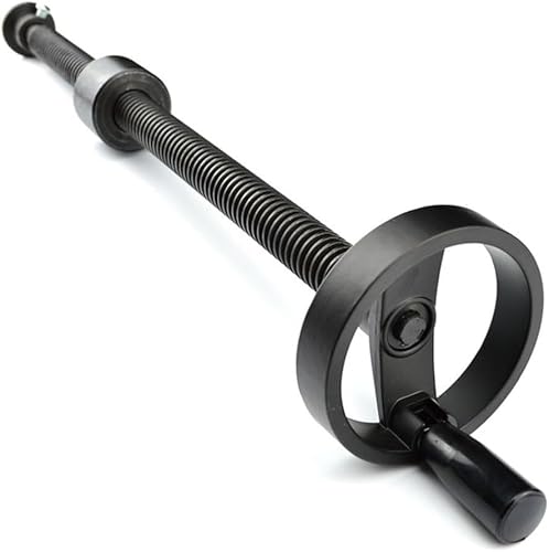 T20 Trapezgewinde-Set – 100mm Handrad, manuell | Für DIY-Maschinen & Geräte (Längenoptionen: 220–600 mm) 400mm von SHELIZI