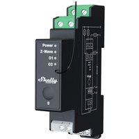 Shelly - Relais Wave Pro 2PM, Hutschiene, Messfunktion, schwarz Shelly - Relais Wave Pro 2PM, Hutschiene, Messfunktion, schwarz von SHELLY