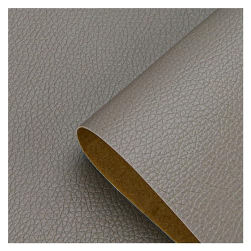 SHENGG 1 Rolle wasserdichtes selbstklebendes Leder-Kunstleder-Reparatur-Patch-Band for Sofa, Autositz, Möbel, Stuhl, Vinyl-Reparatur-Patch-Kit(Gray,50x100cm) von SHENGG
