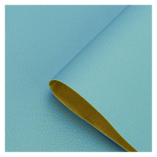 SHENGG 1 Rolle wasserdichtes selbstklebendes Leder-Kunstleder-Reparatur-Patch-Band for Sofa, Autositz, Möbel, Stuhl, Vinyl-Reparatur-Patch-Kit(Sky blue,50x500cm) von SHENGG