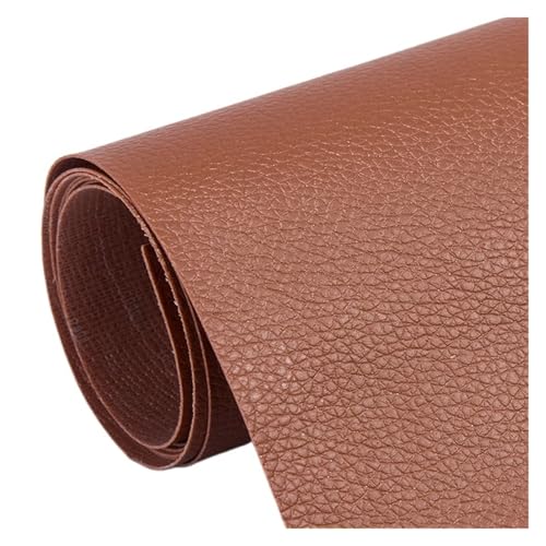 SHENGG 100 x137cm Möbel Schuhe Erste Hilfe Patch Leder Patch DIY Schwarzes selbstklebendes Leder Reparaturband for Sofa Reparatur Patches(Light brown,50x137cm) von SHENGG