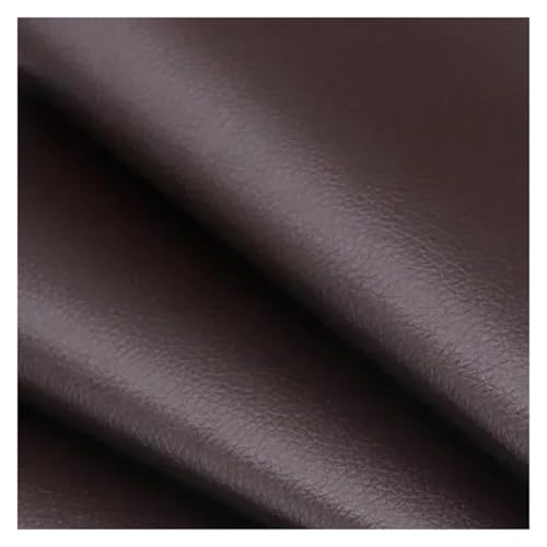 SHENGG DIY Selbstklebender PU-Leder-Reparaturflicken, Leder-Fix-Aufkleber for Sofa, Autositz, Tisch, Stuhl, Tasche, Schuhe, Bett, Auto, Motorradsitz(Dark brown,200x50cm) von SHENGG