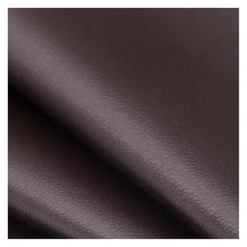 SHENGG Lederreparaturband, PU-Lederflicken, selbstklebendes Reparaturband for die Renovierung von Ledersofas und -sitzen, Bettkopfteil-Reparaturband, Heimdekoration(Dark brown,250x137cm) von SHENGG
