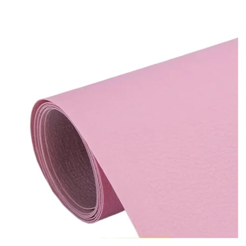 SHENGG Lederreparaturband, PU-Lederflicken, selbstklebendes Reparaturband for die Renovierung von Ledersofas und -sitzen, Bettkopfteil-Reparaturband, Heimdekoration(Pink,100x137cm) von SHENGG