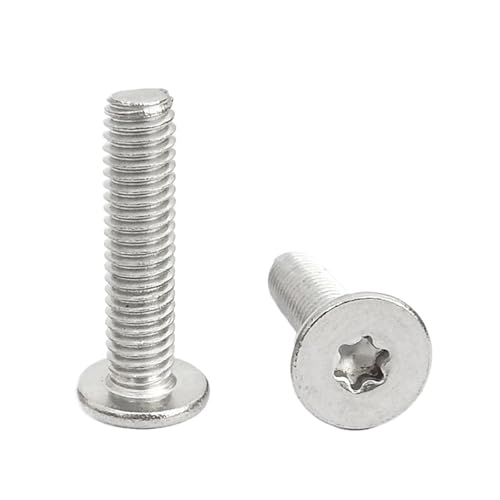 SHENGG M1.6 M2 M2.5 M3 M4 M5 M6 Edelstahl dünne Flachkopf-Waferschraube SS304(M2X2 200PCS) von SHENGG