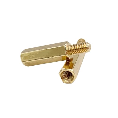 SHENGG M3 M4 M5 M6 Messing Männlich Hex Spacer Hexagon Standoff(M5X8 B7 20PC) von SHENGG