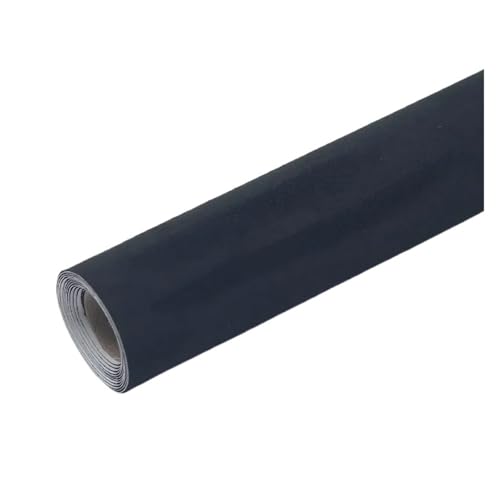 SHENGG Selbstklebende Wildleder Stoff Klebrige Leder Tuch Patch Aufkleber for DIY Sofa Tisch Stuhl Tasche Schuhe Bett Automotive Interio(Black,40X150CM) von SHENGG
