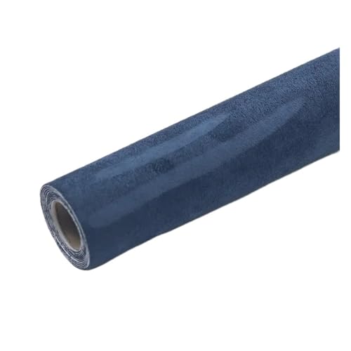 SHENGG Selbstklebende Wildleder Stoff Klebrige Leder Tuch Patch Aufkleber for DIY Sofa Tisch Stuhl Tasche Schuhe Bett Automotive Interio(Blue,30X150CM) von SHENGG