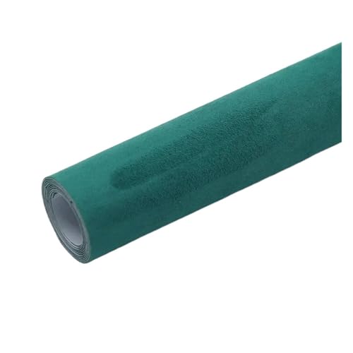 SHENGG Selbstklebende Wildleder Stoff Klebrige Leder Tuch Patch Aufkleber for DIY Sofa Tisch Stuhl Tasche Schuhe Bett Automotive Interio(Green,30X150CM) von SHENGG