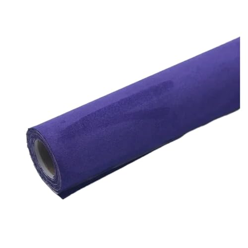 SHENGG Selbstklebende Wildleder Stoff Klebrige Leder Tuch Patch Aufkleber for DIY Sofa Tisch Stuhl Tasche Schuhe Bett Automotive Interio(Purple,30X150CM) von SHENGG
