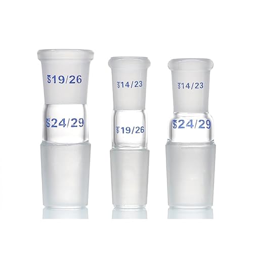 14/23 19/26 24/29 29/32 Buchse auf 19/24/29/34/40 mm Steckerverbindung Laborglas-Vergrößerungstransferadapter(14-23 To 29-32) von SHENGJIELIU