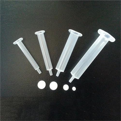 Leere Säulenkartuschen inkl. leerer Röhrchen 1ml – 12ml und Fritten for SPE-Festphasenextraktionssäulen, Labor-HPLC-Experimentbedarf(1 mL) von SHENGJIELIU