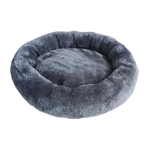 SHENGOCASE Katzenbaumturm-Zubehör, Ersatzteile, runde Oberseite, Kissen-Bettbezug für Katzen-Sitzstange mit elastischem Band (30 cm, Grau) von SHENGOCASE