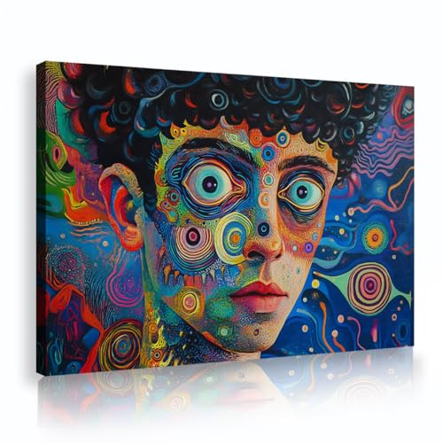 SHENGPOSTER Mysteriöse Fantasie Leinwanddrucke Bunte Geometrische Abstraktion und Männer Wandkunst Wohnzimmer Schlafzimmer Wohnkultur Innenarchitektur Easy Hang 85x120cm Innenrahmen SHENGPOSTER Mysteriöse Fantasie Leinwanddrucke Bunte Geometrische Abstraktion und Männer Wandkunst Wohnzimmer Schlafzimmer Wohnkultur Innenarchitektur Easy Hang 85x120cm Innenrahmen von SHENGPOSTER