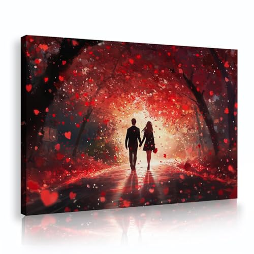 SHENGPOSTER Romantische rote Ahorn Wald Leinwand Wandkunst Walking Paar Leinwand Bilder Malerei für Hotel Schlafzimmer Gästehaus Haus Wanddekoration 60x90cm Innenrahmen SHENGPOSTER Romantische rote Ahorn Wald Leinwand Wandkunst Walking Paar Leinwand Bilder Malerei für Hotel Schlafzimmer Gästehaus Haus Wanddekoration 60x90cm Innenrahmen von SHENGPOSTER