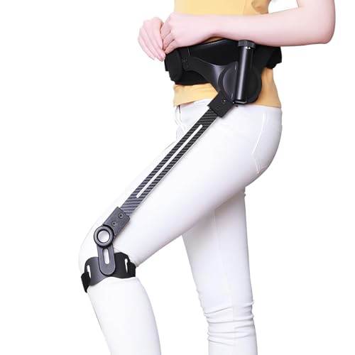 SHENGSHIYU Bein Gehtraining Gehhilfe,Kein Aufladen,3 Intensitätsstufen für Rehabilitation & Mobilitätstraining,Bionic Body Gehhilfe für Mobilitätstraining,Leftleg-M von SHENGSHIYU