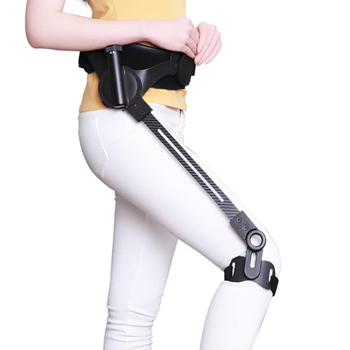 SHENGSHIYU Bein Gehtraining Gehhilfe,Kein Aufladen,3 Intensitätsstufen für Rehabilitation & Mobilitätstraining,Bionic Body Gehhilfe für Mobilitätstraining,Rightleg-L von SHENGSHIYU