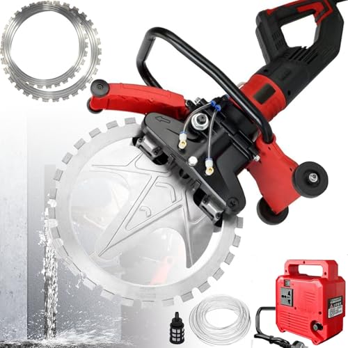 SHENGSHIYU Beton Ringsäge,8980W Bürstenloser Motor mit Kupferwicklung,2300 U/min,Staubfreies Schneiden für Böden,Wände,2 Durchmesser der Diamant-Sägeblatt,410mm+520mm SHENGSHIYU Beton Ringsäge,8980W Bürstenloser Motor mit Kupferwicklung,2300 U/min,Staubfreies Schneiden für Böden,Wände,2 Durchmesser der Diamant-Sägeblatt,410mm+520mm von SHENGSHIYU