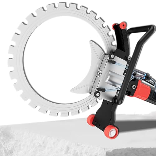 SHENGSHIYU Betonsäge,Bürstenloser Motor mit Kupferwicklung,staubfreies Schneiden Beton für Stein,Holz,Fliesen,Schneidet 2 Meter in nur 3 Minuten,Durchmesser der Diamant-Sägeblatt,600mm von SHENGSHIYU