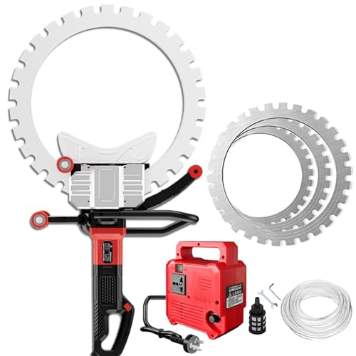 SHENGSHIYU betonringsäge industrielle,Staubfreies Schneiden für Stein,Holz,Porzellan,Bürstenloser Motor,mit Wasserpumpe und 3 Diamant-Sägeblatt (410mm,520mm,600mm) von SHENGSHIYU