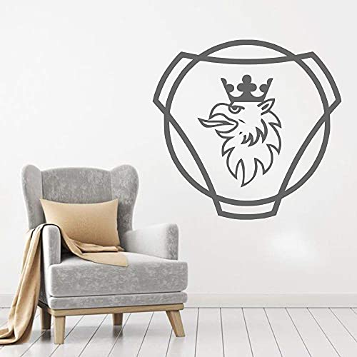 Küchenfliesen-Wandaufkleber, Wandtattoo-Kunst, Scania Diy Gebogenes Poster 57X60 Cm von SHENGWW