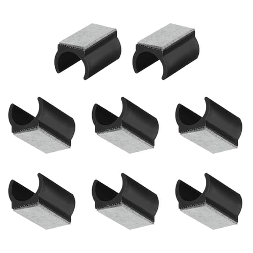 SHENGYIG 8 Stück Stuhlgleiter Freischwinger, 25 mm Filzgleiter für Schwingstühle, U-Förmige Filzgleiter für Freischwinger mit Filzgleitern für Freischwinger-Stuhlbeine, Rutschfest, Geräuschreduzierung SHENGYIG 8 Stück Stuhlgleiter Freischwinger, 25 mm Filzgleiter für Schwingstühle, U-Förmige Filzgleiter für Freischwinger mit Filzgleitern für Freischwinger-Stuhlbeine, Rutschfest, Geräuschreduzierung von SHENGYIG