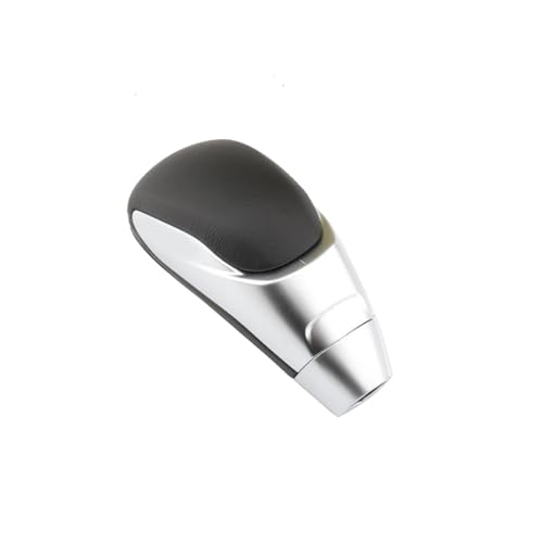 SHENHUO Schaltknauf Neue automatische Auto Schaltknauf Hebel Stick Kopf Getriebe Griffe für Mitsubishi für OUTLANDER EX L200 für Echtes Leder Hebel kopf(Matte Electroplating) von SHENHUO