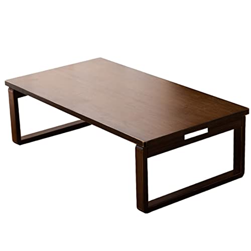 SHENJIA Niedriger japanischer Teetisch aus Massivholz, Faltbarer Tatami Couchtisch, Computertisch, Tatami-Tisch für Schlafzimmer Erkerfenster Balkon Teestube SHENJIA Niedriger japanischer Teetisch aus Massivholz, Faltbarer Tatami Couchtisch, Computertisch, Tatami-Tisch für Schlafzimmer Erkerfenster Balkon Teestube von SHENJIA