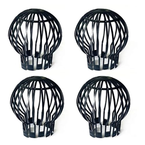 Dachrinnen Laubschutz 2/4/6pcs Downspout Filter Gutter Guard For Stopping Blockage Leaves Dirt Clogging Pipes Drain Cover Block(4PCS) von SHENJMAI