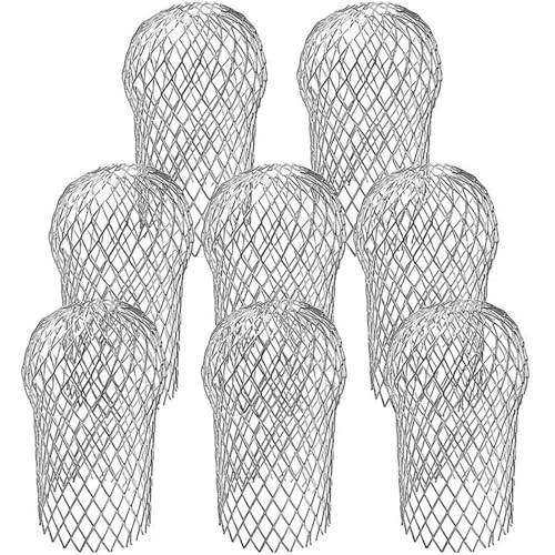 Dachrinnen Laubschutz 8 Pack Downspout Filter Gutter Strainer Protectors For Preventing Blockage Leaves Debris von SHENJMAI
