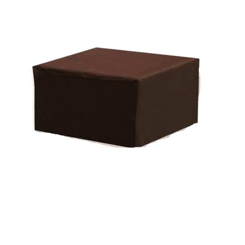 Deckbox-Abdeckung Deck Box Cover Patio Garten Outdoor Möbel Abdeckungen Wasserdicht Sofa Tisch Stuhl Staub Proof(Brown,205x104x71cm) von SHENJMAI