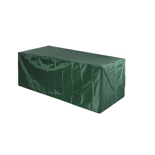 Deckbox-Abdeckung Deck Box Cover Patio Garten Outdoor Möbel Abdeckungen Wasserdicht Sofa Tisch Stuhl Staub Proof(Green,210x140x70cm) von SHENJMAI