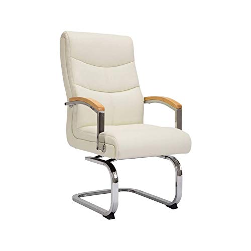 Chefsessel Bürostuhl, verstellbar, ergonomisch, mit Wasserfall-Sitzkante, Lederfaserstoff, hoher Ehrgeiz von SHERAF