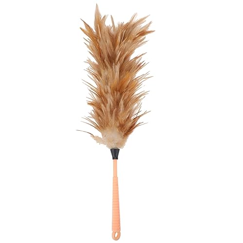 SHERCHPRY 1 Stück Huhn Staubwedel mit Holzgriff Reinigungswerkzeug für Zuhause Wiederverwendbarer Staubwischer mit Antibakteriellem für Effektive Staubentfernung SHERCHPRY 1 Stück Huhn Staubwedel mit Holzgriff Reinigungswerkzeug für Zuhause Wiederverwendbarer Staubwischer mit Antibakteriellem für Effektive Staubentfernung von SHERCHPRY