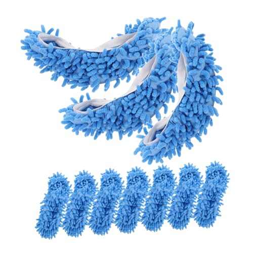 SHERCHPRY 10 Stück Teiliges Mikrofaser Wischmopp-hausschuhe mit Abnehmbaren Waschbaren Reinigungssocken Superabsorbierend Geräuschlos Wiederverwendbar für Effektive Bodenreinigung in SHERCHPRY 10 Stück Teiliges Mikrofaser Wischmopp-hausschuhe mit Abnehmbaren Waschbaren Reinigungssocken Superabsorbierend Geräuschlos Wiederverwendbar für Effektive Bodenreinigung in von SHERCHPRY