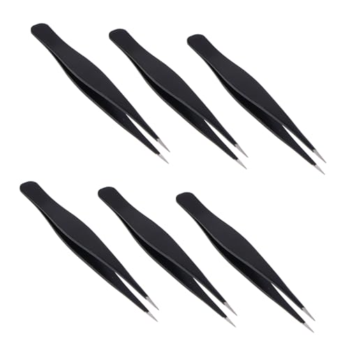 SHERCHPRY 2 Sätze Edelstahl Wimpernpinzette Teiliges Gerade Präzisionspinzette Für Wimpernverlängerung Und Augenbrauenpflege Langlebig Handlich Für Profi Und Privatgebrauch 6 Stück * 2 SHERCHPRY 2 Sätze Edelstahl Wimpernpinzette Teiliges Gerade Präzisionspinzette Für Wimpernverlängerung Und Augenbrauenpflege Langlebig Handlich Für Profi Und Privatgebrauch 6 Stück * 2 von SHERCHPRY