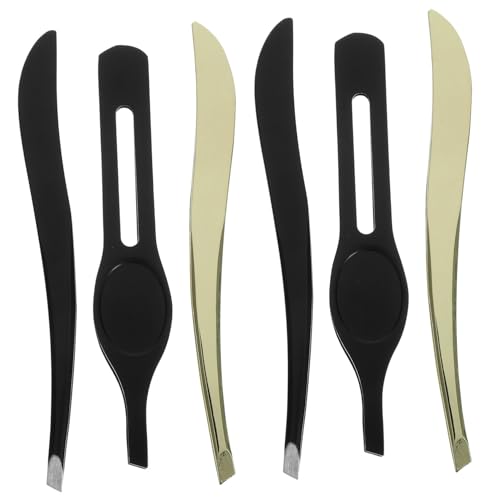 SHERCHPRY 2 Sätze Teiliges Set Augenbrauenpinzetten Multifunktionale Mini Augenbrauenwerkzeuge für Professionelles und Persönliches Styling Ergonomisches Design Schwarz SHERCHPRY 2 Sätze Teiliges Set Augenbrauenpinzetten Multifunktionale Mini Augenbrauenwerkzeuge für Professionelles und Persönliches Styling Ergonomisches Design Schwarz von SHERCHPRY