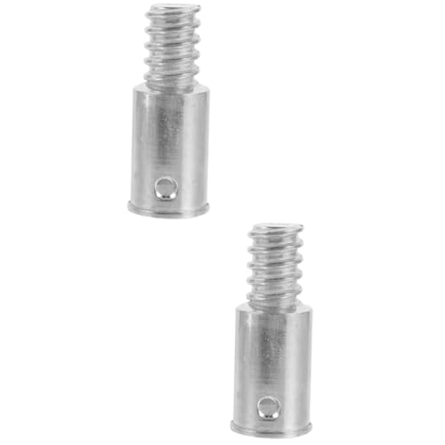 SHERCHPRY 2 Stück Gewindeende Adapter Besenstiel Verlängerung Metall Verbinder American Style Robustes Verbindungsstück für Holzstangen Einfache Montage Vielseitig für Boden Wand Decke SHERCHPRY 2 Stück Gewindeende Adapter Besenstiel Verlängerung Metall Verbinder American Style Robustes Verbindungsstück für Holzstangen Einfache Montage Vielseitig für Boden Wand Decke von SHERCHPRY