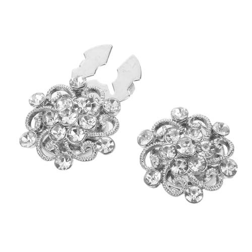 SHERCHPRY 2 Stück Smoking Nieten Kleiderknöpfe Hemdknöpfe Manschettenknöpfe Strass Kleidungsknöpfe Clip On Knopfverzierungen Jackenknopf Zubehör Silberne Strasssteine SHERCHPRY 2 Stück Smoking Nieten Kleiderknöpfe Hemdknöpfe Manschettenknöpfe Strass Kleidungsknöpfe Clip On Knopfverzierungen Jackenknopf Zubehör Silberne Strasssteine von SHERCHPRY