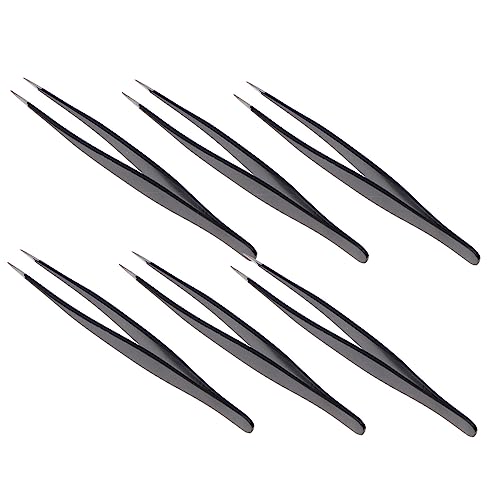 SHERCHPRY 3 Sätze Teiliges Edelstahl Wimpernpinzetten Mit Präziser Spitze Für Einfaches Anbringen Und Entfernen Von Falschen Wimpern Leicht Langlebig Und Tragbar Für 6 Stück * 3 SHERCHPRY 3 Sätze Teiliges Edelstahl Wimpernpinzetten Mit Präziser Spitze Für Einfaches Anbringen Und Entfernen Von Falschen Wimpern Leicht Langlebig Und Tragbar Für 6 Stück * 3 von SHERCHPRY