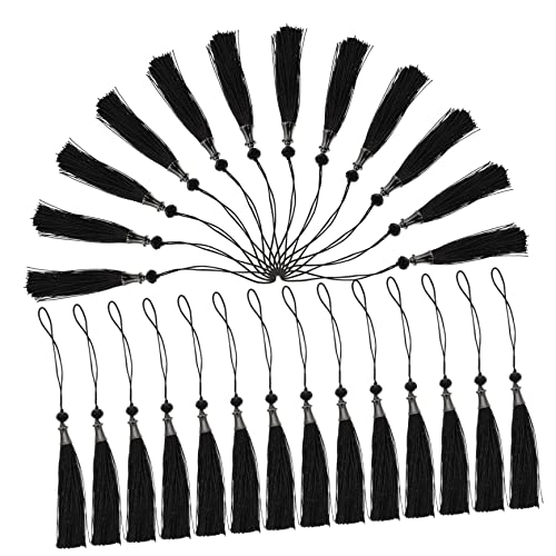 SHERCHPRY 50 Stück Hut Quasten Hüte Quastenanhänger schmucklos Quasten-Charme photostickomni Graduation Accessoire für den Abschluss 2023 Party-Quasten-Abschlussfeier Polyester Black SHERCHPRY 50 Stück Hut Quasten Hüte Quastenanhänger schmucklos Quasten-Charme photostickomni Graduation Accessoire für den Abschluss 2023 Party-Quasten-Abschlussfeier Polyester Black von SHERCHPRY