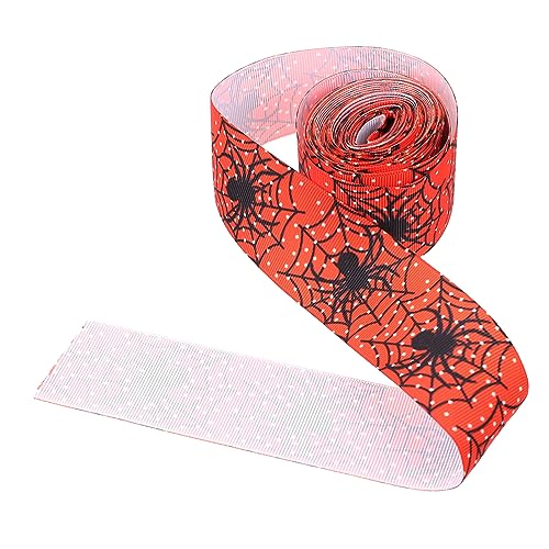 SHERCHPRY Halloween Dekorationsband Spinnenmuster Geschenkband für DIY Dekorationen und Verpackungen für Halloween Feiern und Kreative Projekte SHERCHPRY Halloween Dekorationsband Spinnenmuster Geschenkband für DIY Dekorationen und Verpackungen für Halloween Feiern und Kreative Projekte von SHERCHPRY