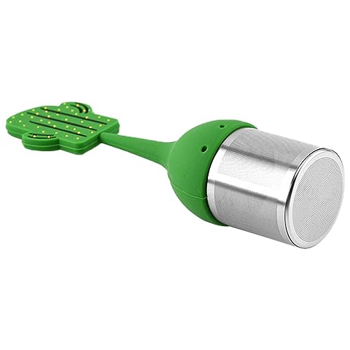 SHERCHPRY Büro-tee-ei Teebrühhalter Lose Teesieb Kugel Tee Infuser Siebkugel Teekanne Behandelte Teesiebe Teefilter Edelstahl Tee Ball Loser Teehalter Kieselgel Haushaltsprodukte Niedlich von SHERCHPRY