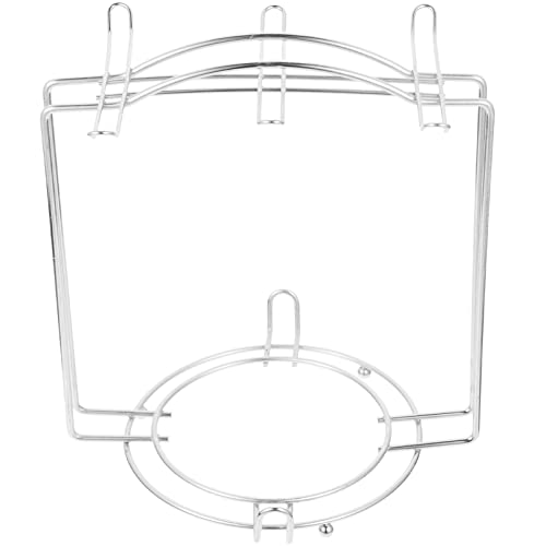 SHERCHPRY Metallständer Becherhalter Teetassen Ständer Edelstahl Drahtregal Ständer Dekorativer Espressotassen Halter Teller Trockner Tassen Abtropfständer Silber Tassenständer von SHERCHPRY